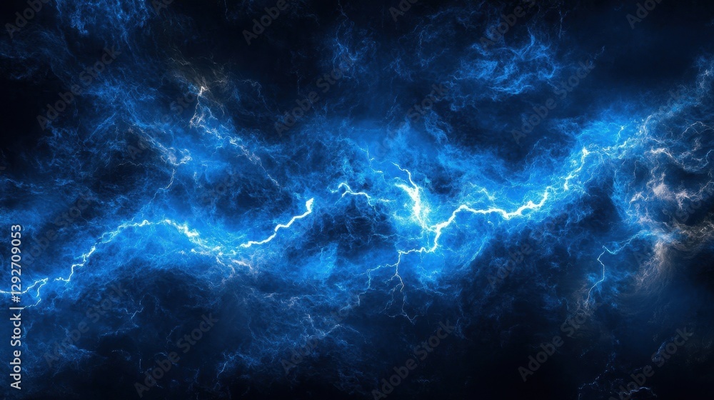 Abstract blue lightning background, energy, power, and electricity concept. Ideal for websites, designs needing a dramatic, powerful feel. Abstract blue lightning background, energy, power, and electricity concept. Ideal for websites, designs needing a dramatic, powerful feel.