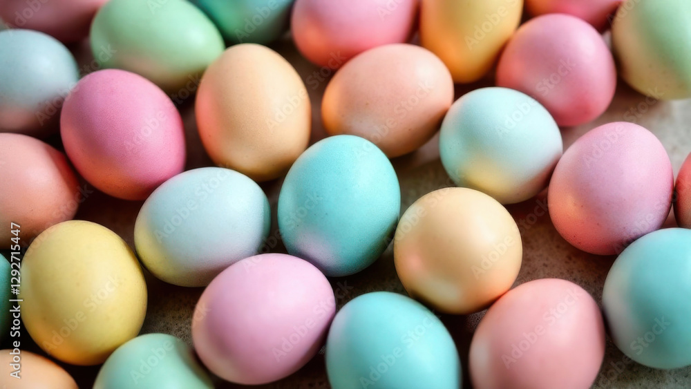 banner many bright colorful easter eggs banner many bright colorful easter eggs