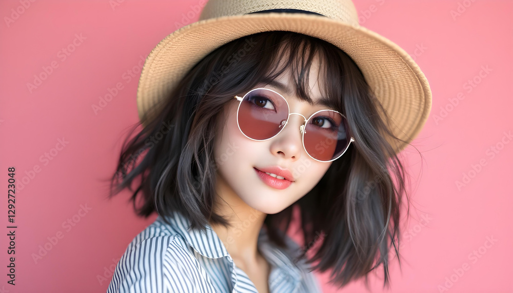 ファンタジーストーリー(ブロッサムピンクの色彩を纏った女性) ファンタジーストーリー(ブロッサムピンクの色彩を纏った女性)