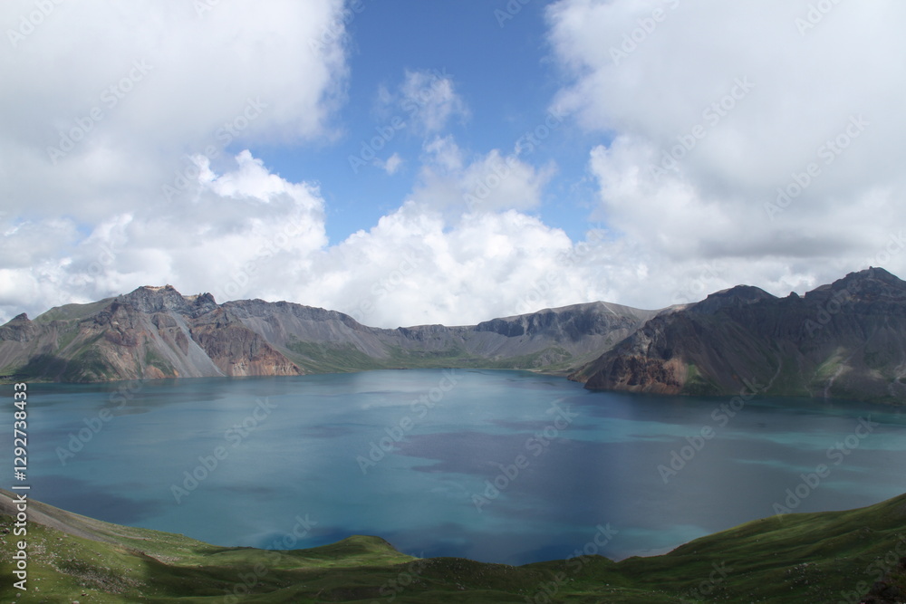 lake and mountains lake and mountains
