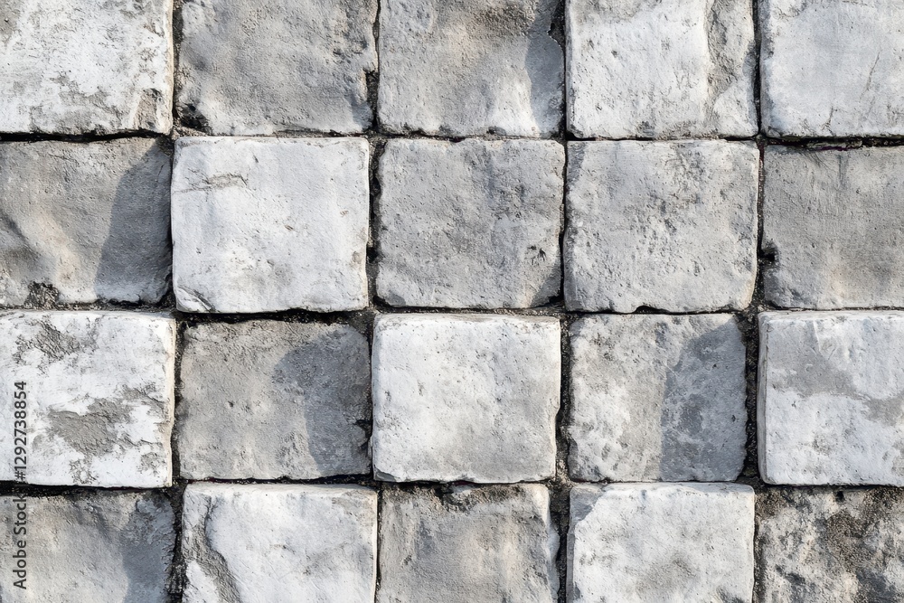 Naklejka premium Uniform gray wall texture in a square format