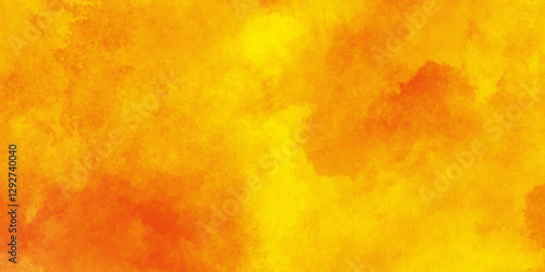 Yellow watercolor background for your design,yellow watercolor background.rough wall. roughness texture,watercolor background concept, vector,Abstract yellow grunge cement wall background with texture