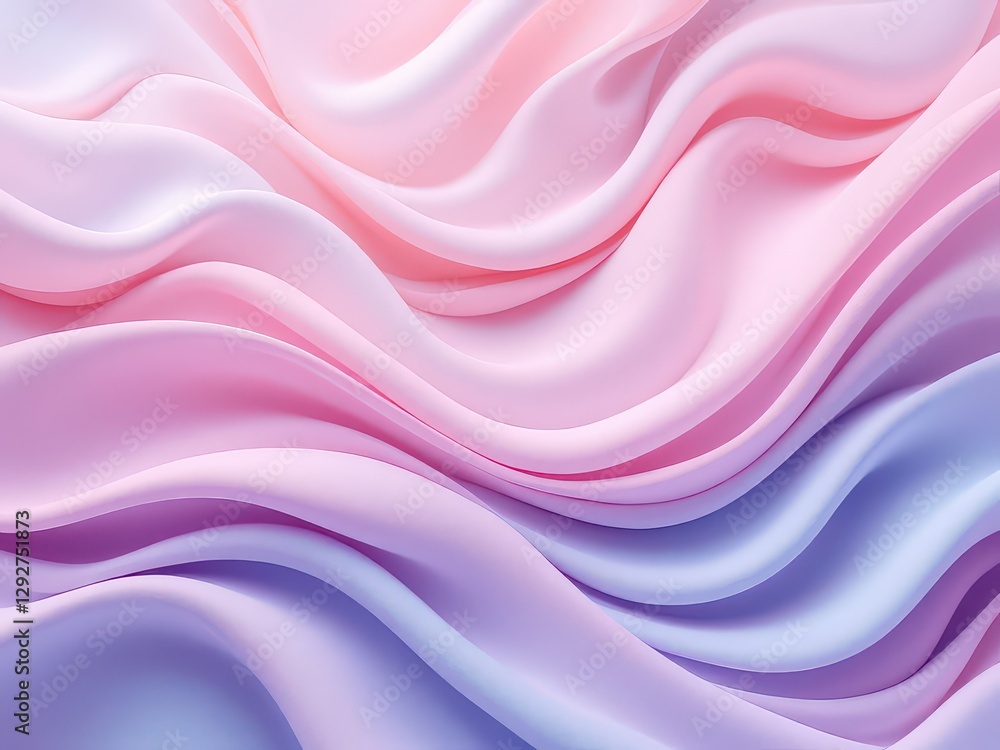 Obraz premium Soft fabric background perfect for fashion, textile design, luxury branding, elegant presentations, beauty and skincare themes, abstract art, and creative design projects.