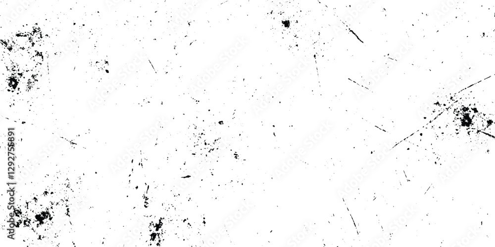 Grunge background of black and white scratched and stains, black scratches on white background, grunge overlay texture, distressed grunge overlay texture with scratches. Grunge background of black and white scratched and stains, black scratches on white background, grunge overlay texture, distressed grunge overlay texture with scratches.