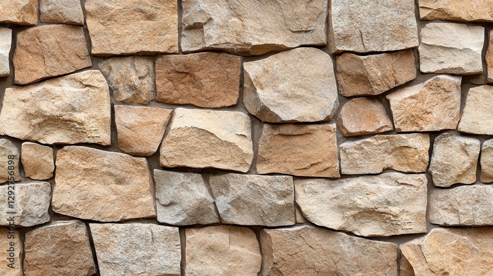 Textured stone wall, earthy tones, rustic appearance, white isolate background. Textured stone wall, earthy tones, rustic appearance, white isolate background.