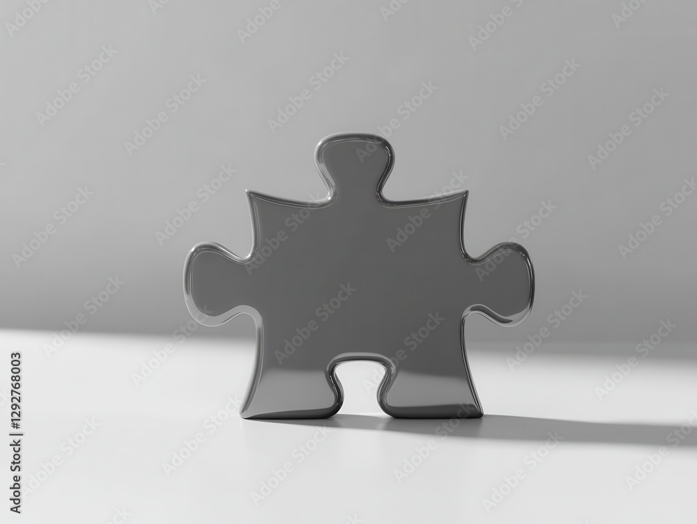 Obraz premium 3d puzzle piece