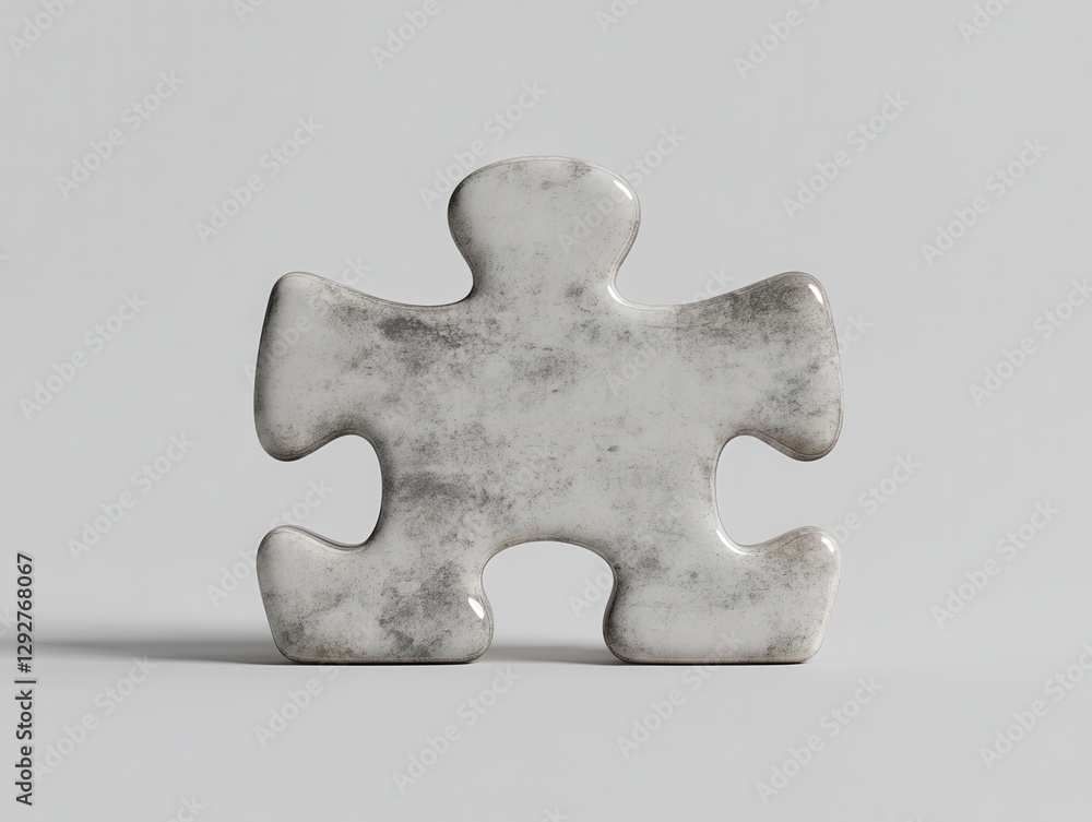 Obraz premium jigsaw puzzle piece