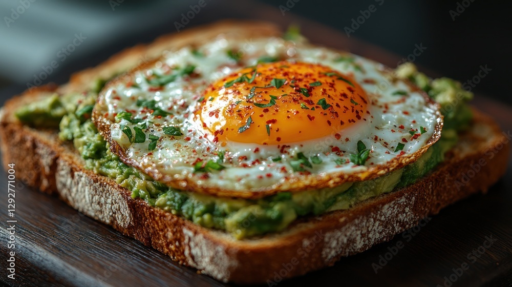 Avocado Toast with Fried Egg Avocado Toast with Fried Egg