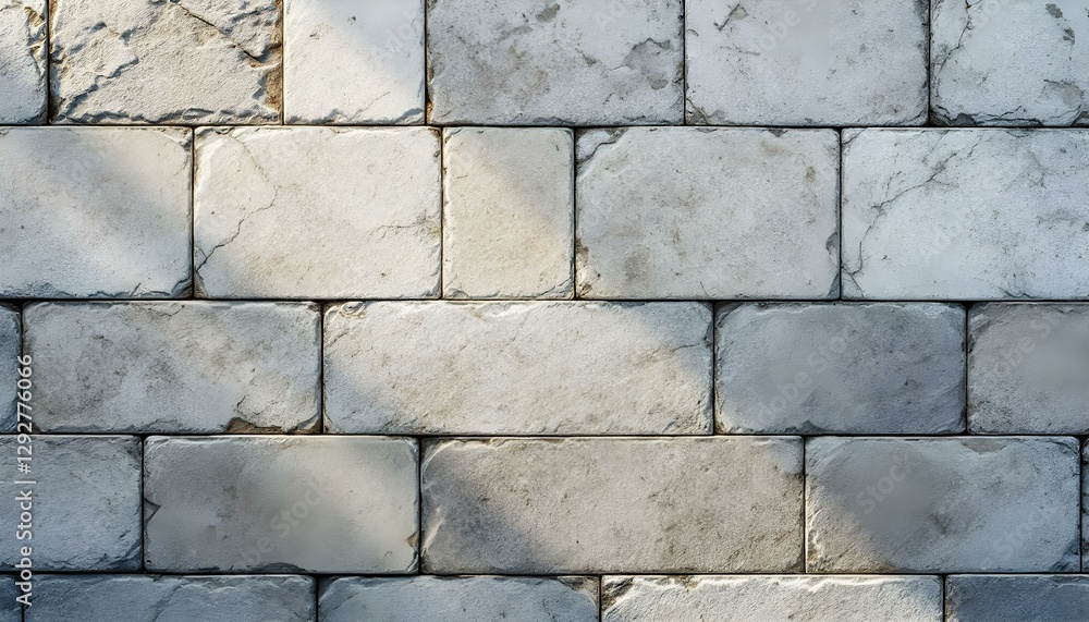 Fototapeta premium A close-up of a textured stone path, showcasing a spectrum of colors and unique rock tile patterns