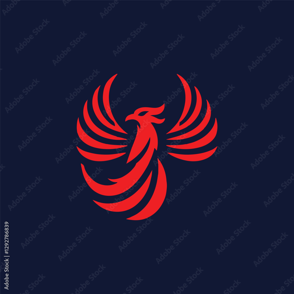 Obraz premium Phoenix symbol logo