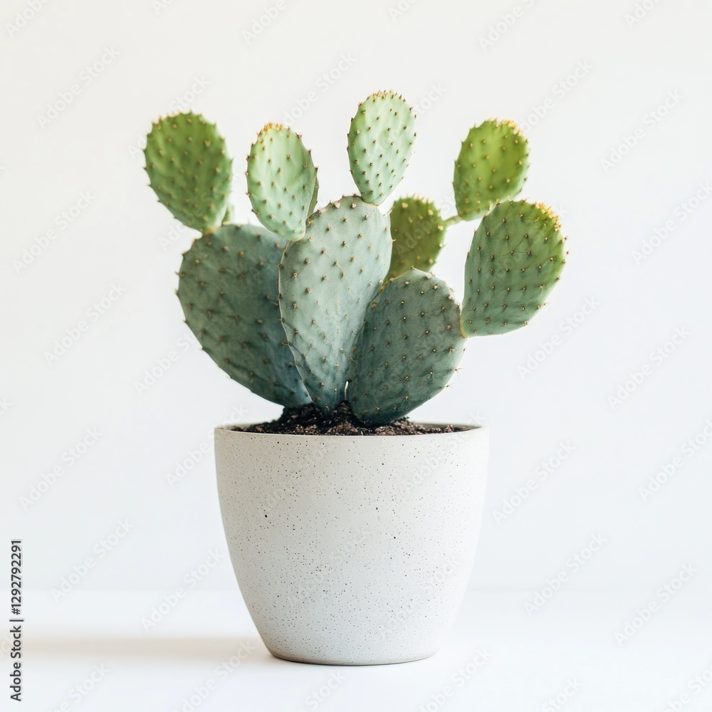 Fototapeta premium Desert plant in modern planter