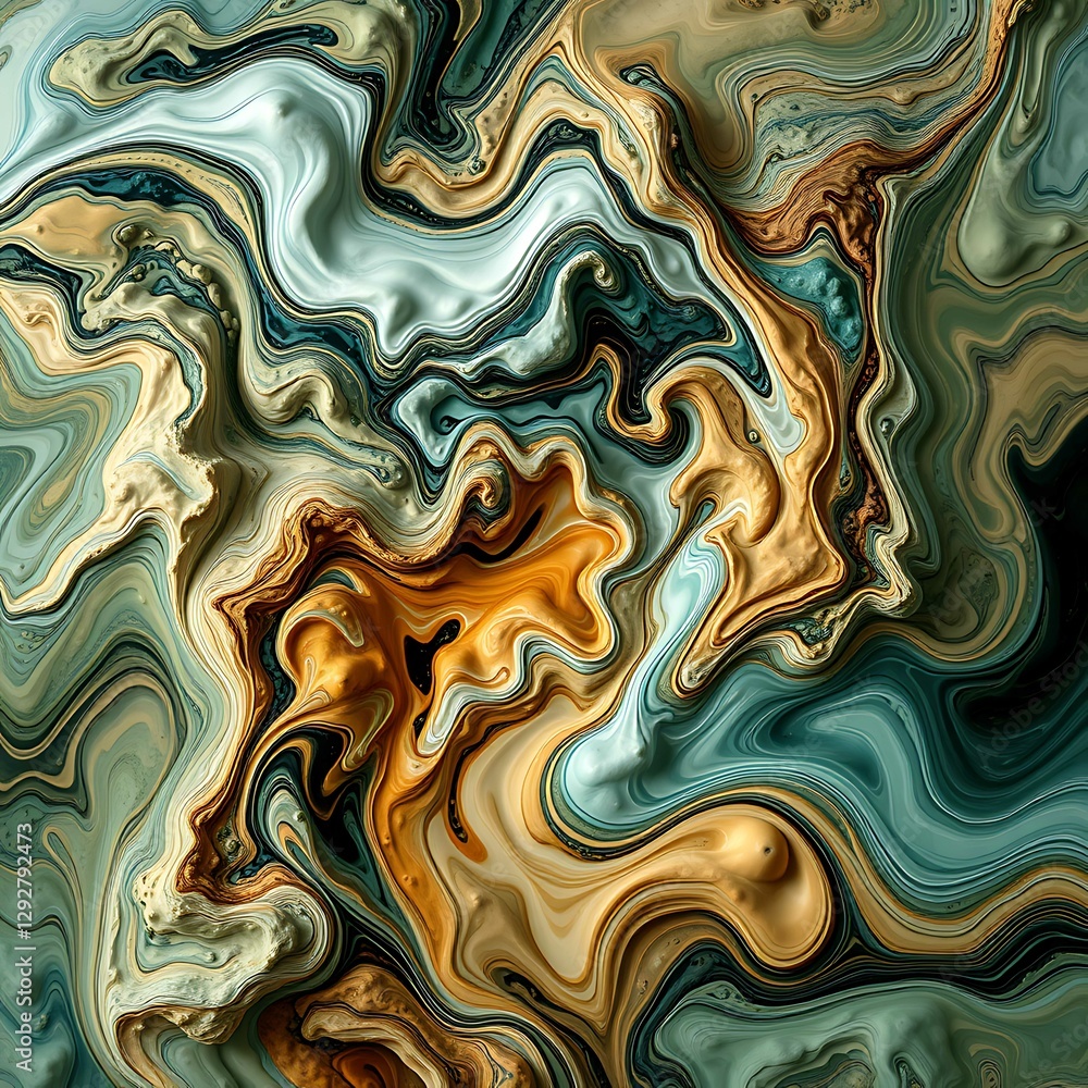Fluid Harmony: AI-Generated Natural Forms Fluid Harmony: AI-Generated Natural Forms