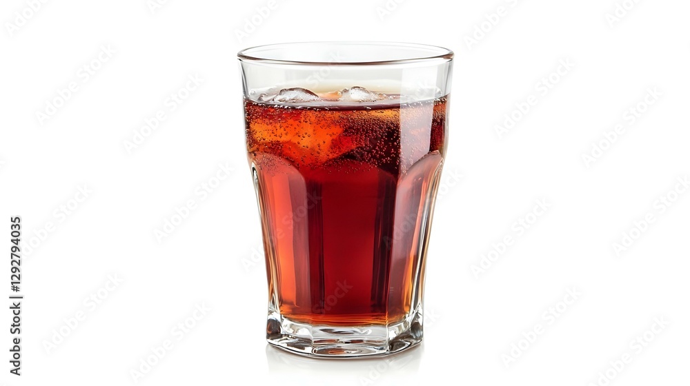 glass of Turkish tea isolated on white glass of Turkish tea isolated on white