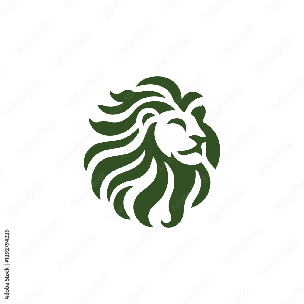 Fototapeta premium Nature lion logo