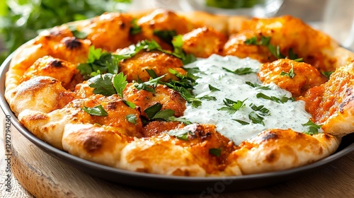 Tantalizing tajik qurutob with soft flatbread tajikistan food photography rustic kitchen closeup view culinary delight photo