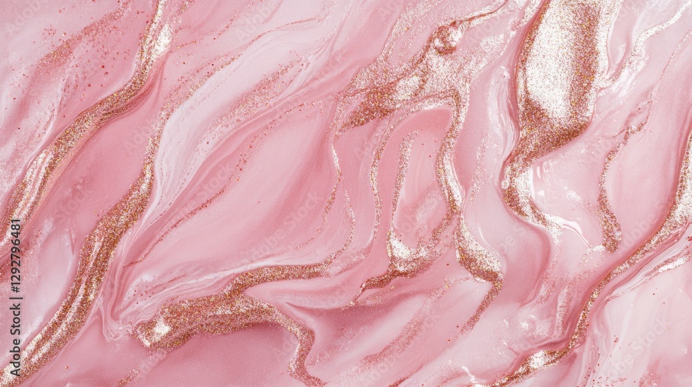 Creating glamorous soft pink sparkling textures for fashion events design studios visual content elegant settings artistic perspective