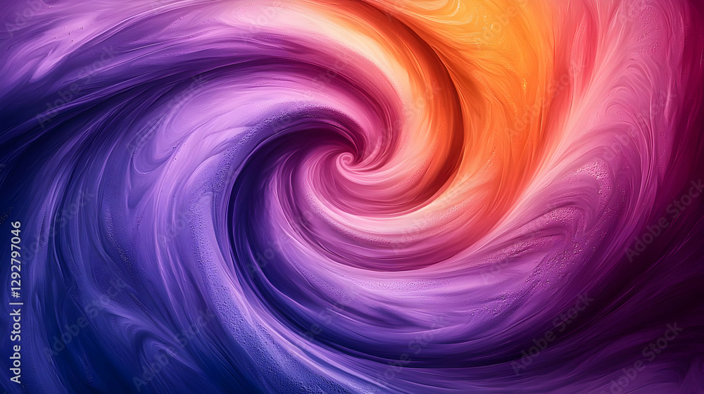 Abstract Swirl Background Purple Orange Hues Abstract Swirl Background Purple Orange Hues