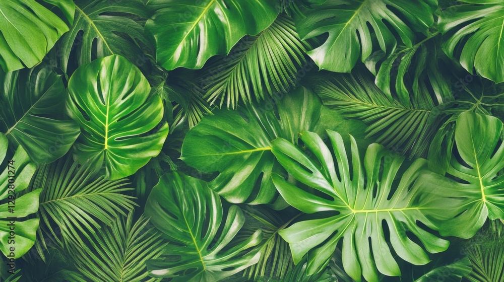 Create vibrant tropical leaf patterns nature graphic design lush environment close-up viewpoint botanical aesthetics Create vibrant tropical leaf patterns nature graphic design lush environment close-up viewpoint botanical aesthetics