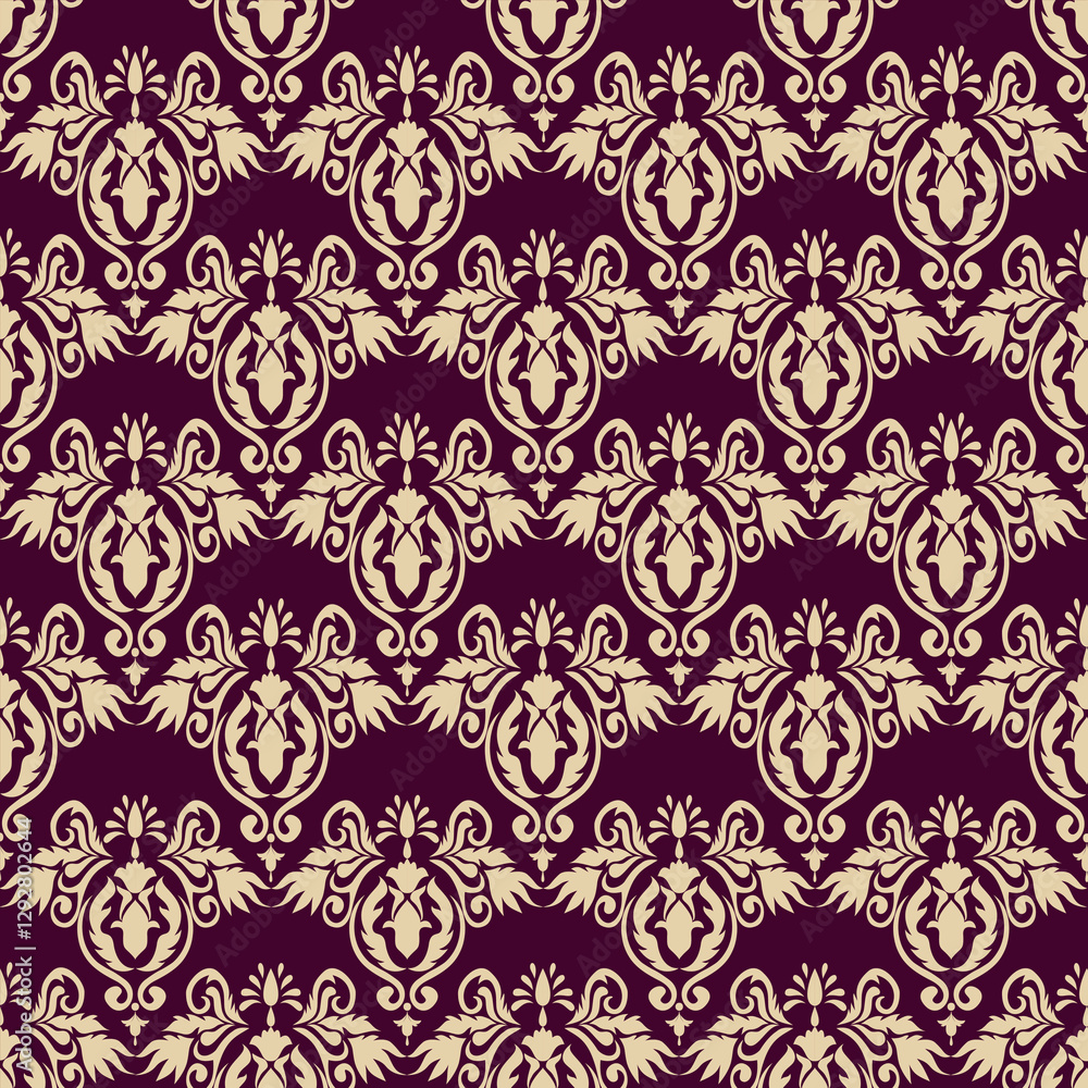 Luxury Damask Pattern – Elegant Ornate Design for High-End Interiors and Fashion Indulge in timeless sophistication with this exquisite damask pattern, meticulously crafted Luxury Damask Pattern – Elegant Ornate Design for High-End Interiors and Fashion Indulge in timeless sophistication with this exquisite damask pattern, meticulously crafted