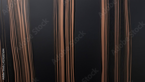 close up shot of natural luxury ebony wood grain texture background