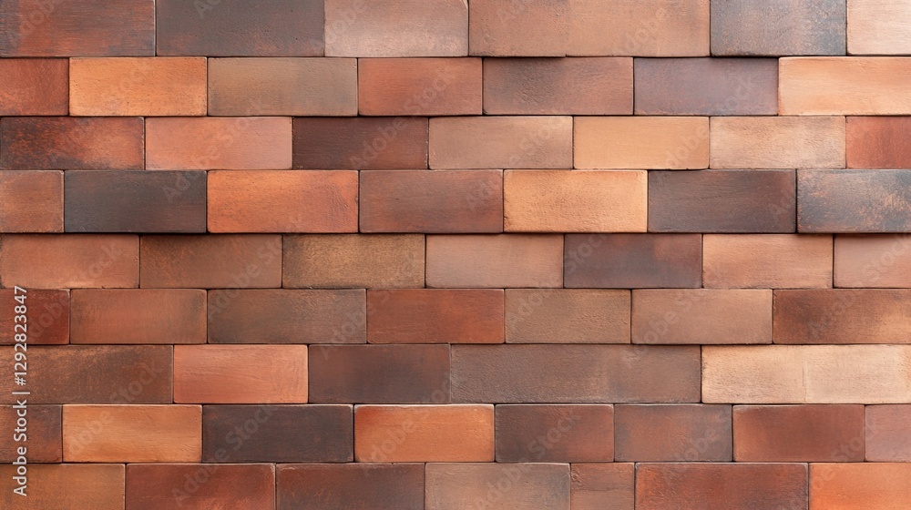Obraz premium Modern brick wall texture, close-up view