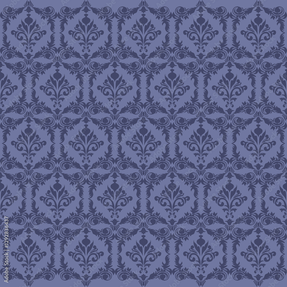 Luxury Damask Pattern – Elegant Ornate Design for High-End Interiors and Fashion Indulge in timeless sophistication with this exquisite damask pattern, meticulously crafted Luxury Damask Pattern – Elegant Ornate Design for High-End Interiors and Fashion Indulge in timeless sophistication with this exquisite damask pattern, meticulously crafted