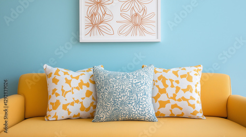 Serene Living Room: An invi...