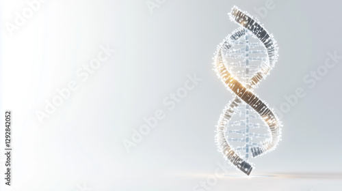 DNA Helix Illustration: A c...