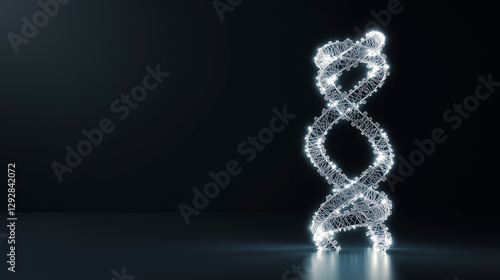 DNA Helix Illustration: A g...