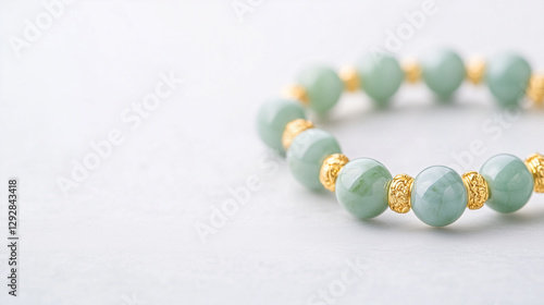 Elegant Jade Bracelet: A cl...