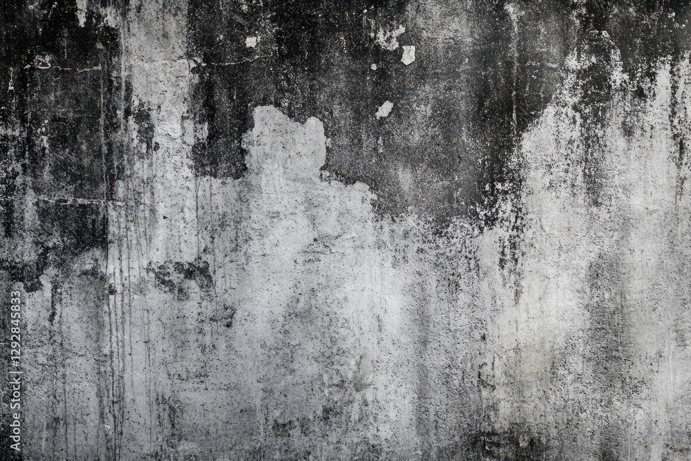 Fototapeta premium Background with a concrete texture in black gray and white