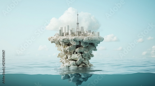 Floating City Island: A sur...