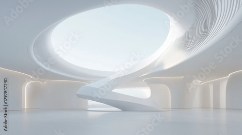 Ethereal Architectural Abst...