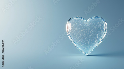 Ice Heart: A radiant, trans...