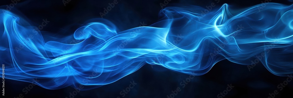 Close up view of a bright blue gas flame dancing and illuminating the darkness in a captivating display of energy. Generative AI Close up view of a bright blue gas flame dancing and illuminating the darkness in a captivating display of energy. Generative AI