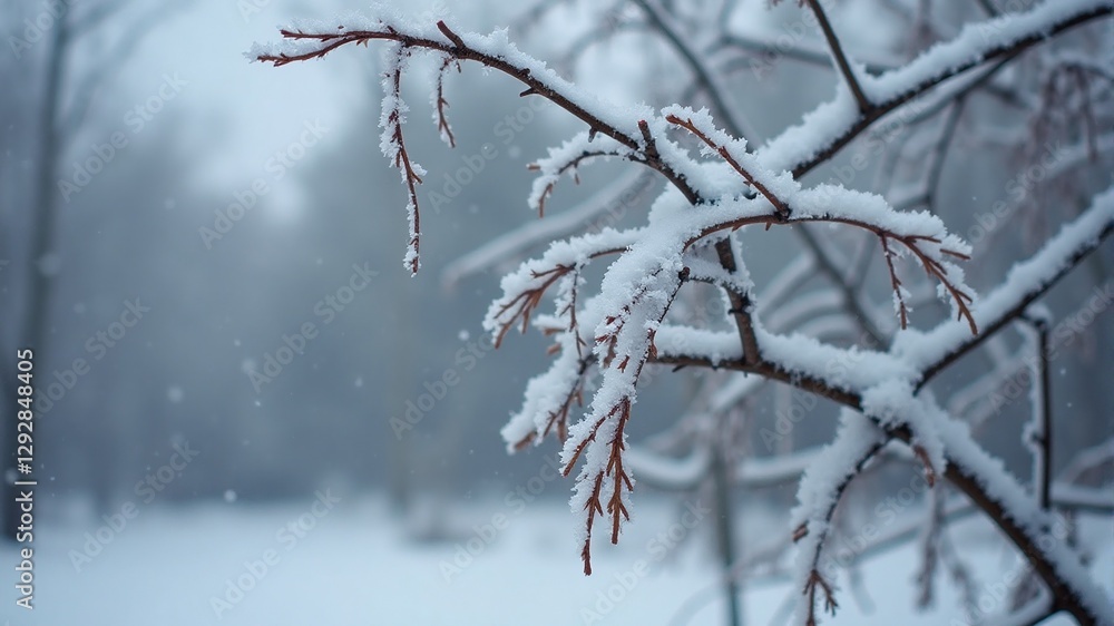 Snowy Branches Snowy Branches