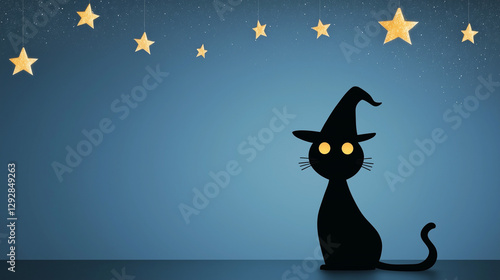 Mystical Halloween Cat: A b...