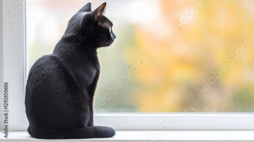 Serene Reflection: A sleek ...