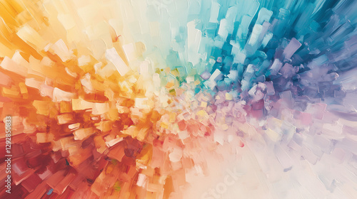 Abstract Explosion of Color...