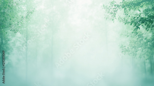 Misty Forest Path: An ether...