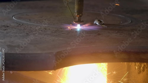 Industrial Oxy-Fuel Cutting Machine – Precision Metal Cutting Equipment