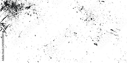 Blank old stained dusty and grainy white grunge texture background for tails, wall, banner, interior design, Abstract texture dust particle and dust grain on white background, Overlay textures.