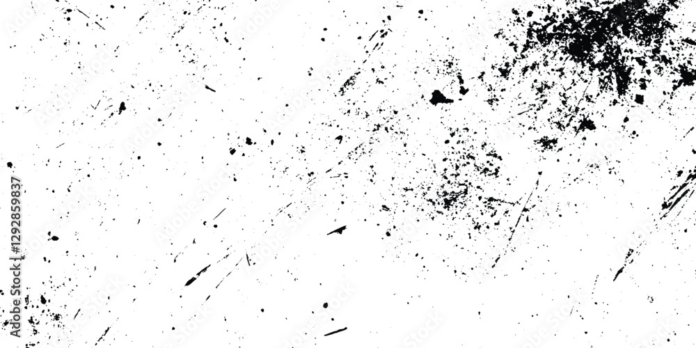 grunge and scratched grainy overlay texture, dusty dot and scratched texture, monochrome texture with various black scratches and stains, Distress Overlay Texture of rusty grunge surface with stains. grunge and scratched grainy overlay texture, dusty dot and scratched texture, monochrome texture with various black scratches and stains, Distress Overlay Texture of rusty grunge surface with stains.
