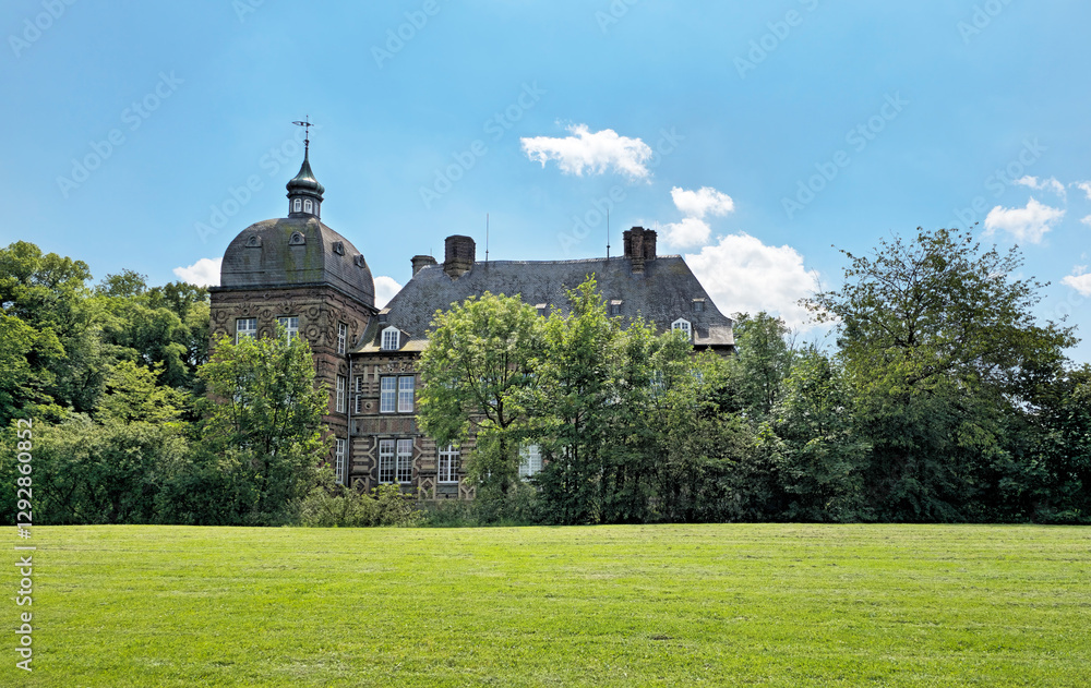Fototapeta premium Castle Hovestadt, North Rhine-Westphalia, Germany, Europe.