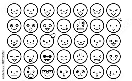 表情アイコンセット