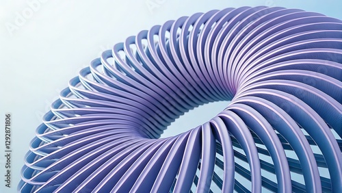 3d render of an abstract background, 3d render of abstract detailed shape. Dynamic futuristic background.