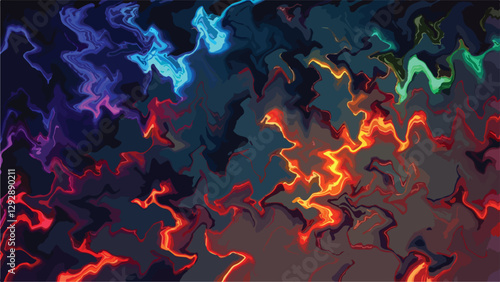 distort background