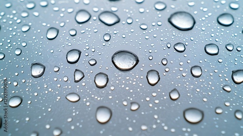 Wallpaper Mural Water Droplets on a Surface  Macro Photography  Abstract Background Torontodigital.ca