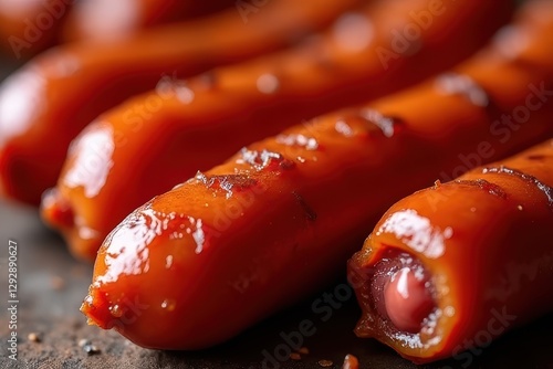 Andouille de Gumen Sausage Close-Up photo