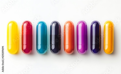 Colorful Capsules  Medicine  Pharmacy  Healthcare  Pills  Drugs  Tablets  Treatment  Remedy  Wellness  Medical  Health  Supplement  Therapy  Cure  Rec